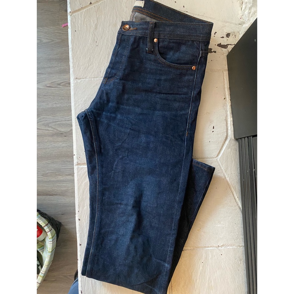 Men’s Unbranded Raw Denim Jeans